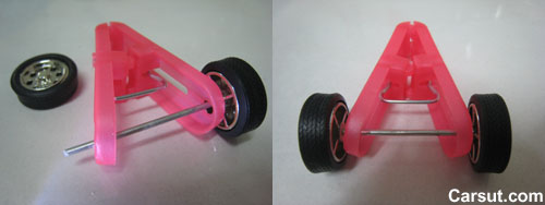 rubber band car