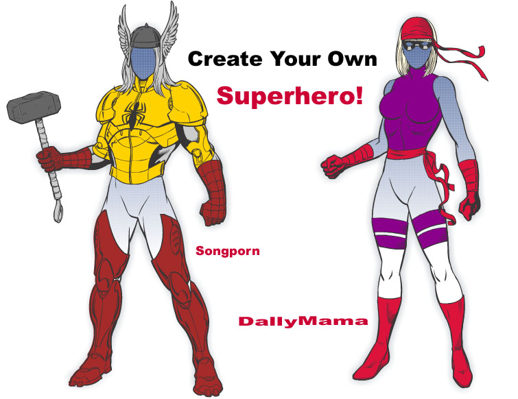 create your own superhero