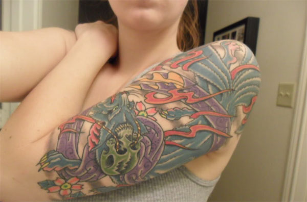 colorful tattoo