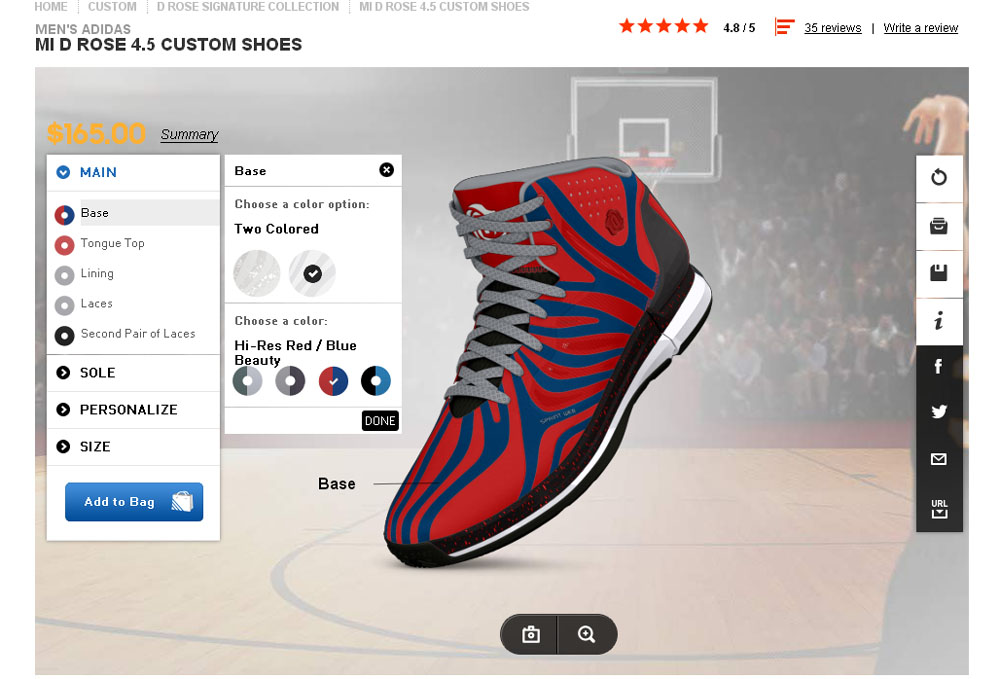 adidas customize shoes online