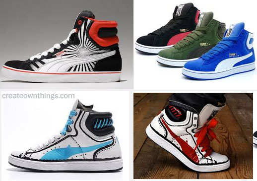 customize puma shoes online