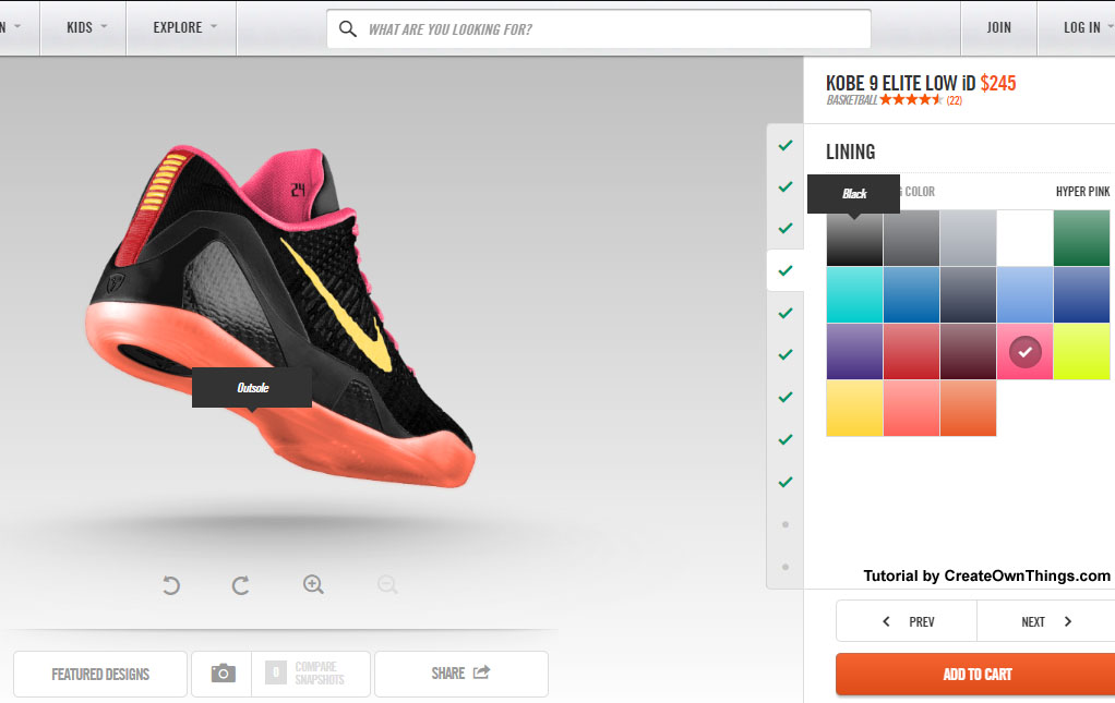 build your own nike basketball shoes