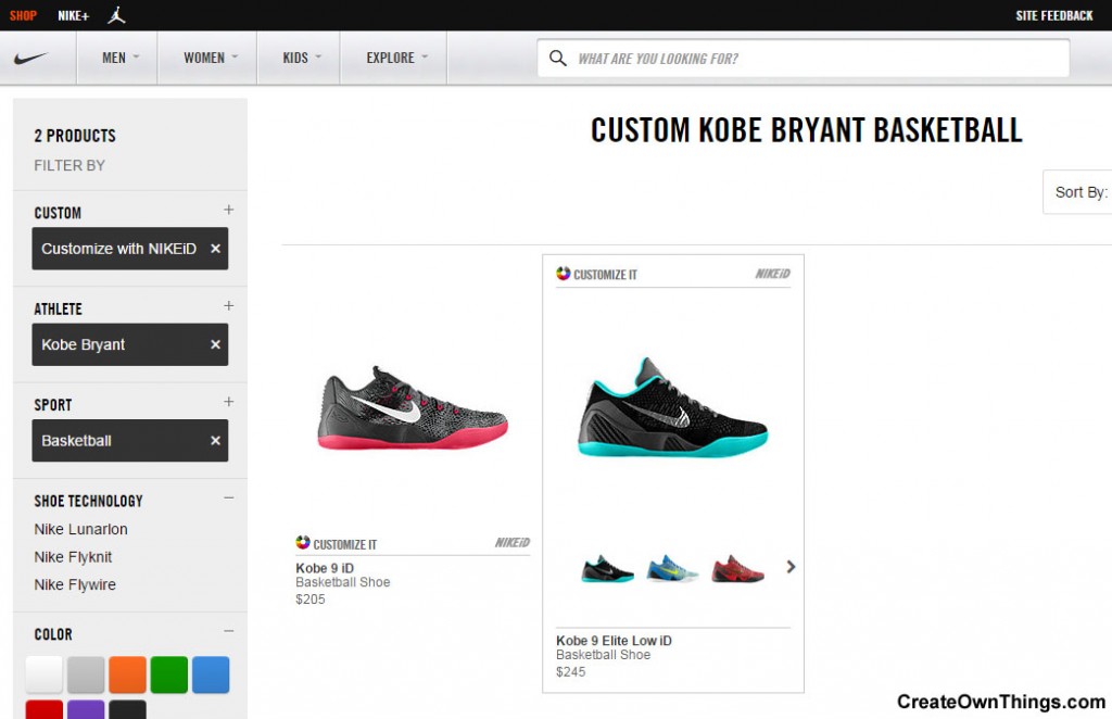 custom Kobe Bryant shoes